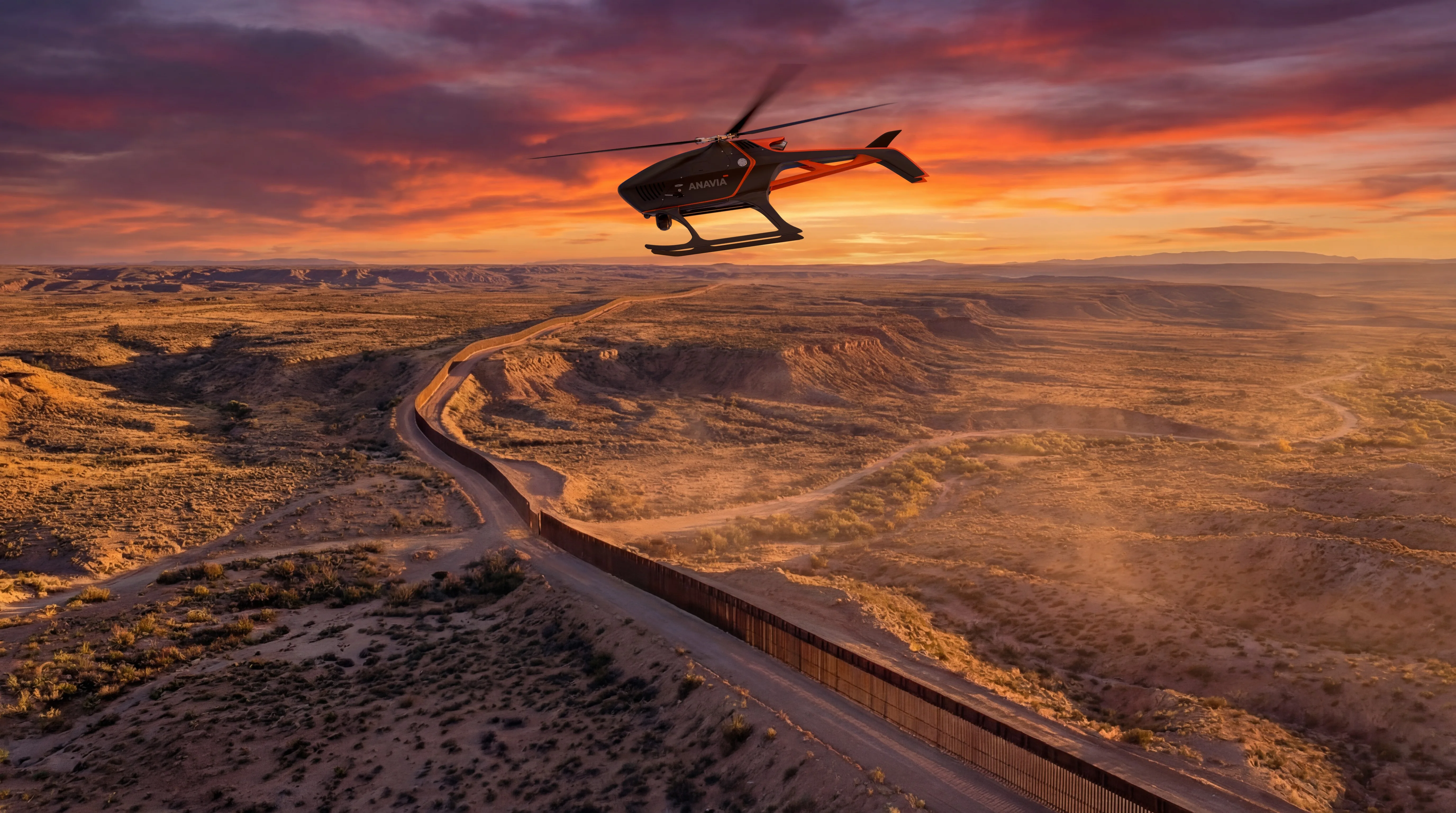 EO/IR surveillance sensors integrated on ANAVIA HT-100