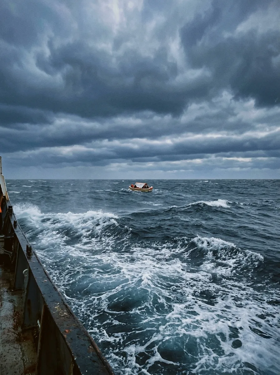 ANAVIA HT-100 Naval search & rescue over rough seas