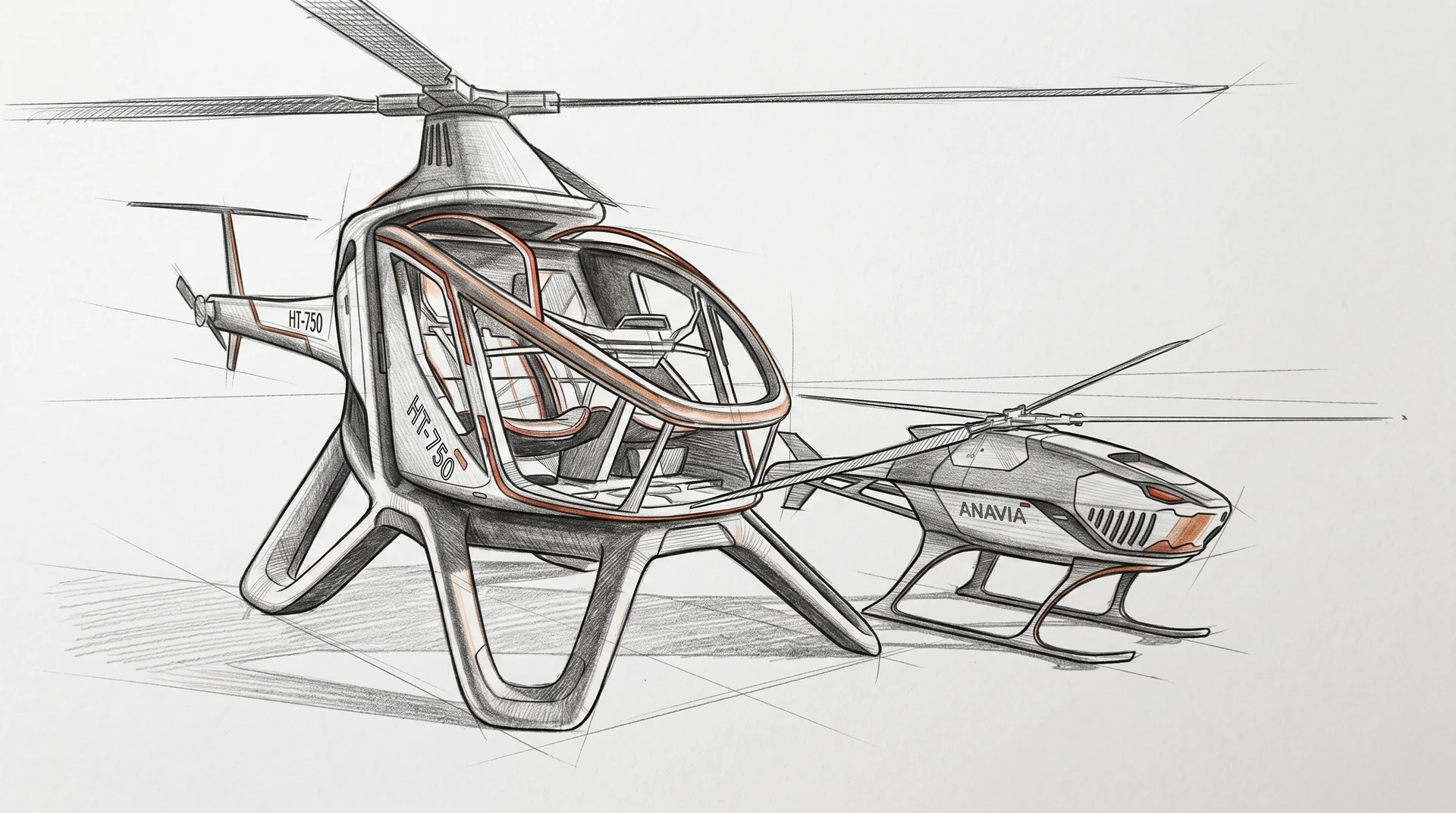 ANAVIA HT-100 and HT-750 platform sketch